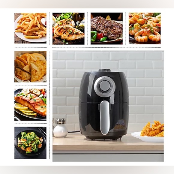 Cooks Essentials 2.7 qt Manual Air Fryer - Picture 4 of 9